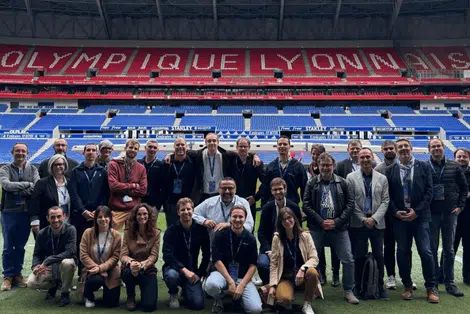 Visite du Groupama Stadium de Lyon