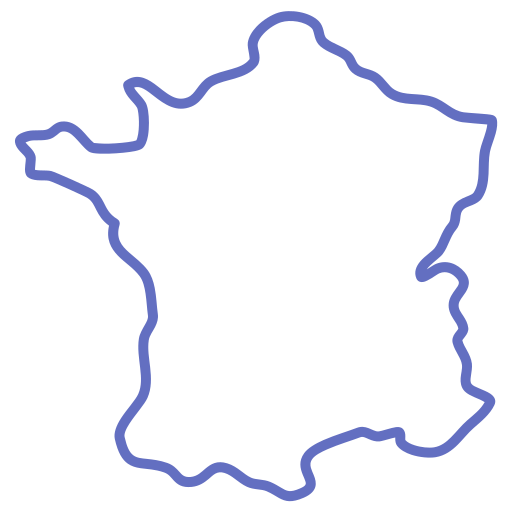icon carte de france